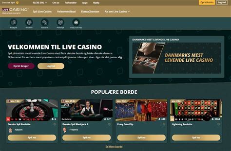 danske spil live casino - Spil Live Roulette Online hos Live Casino 